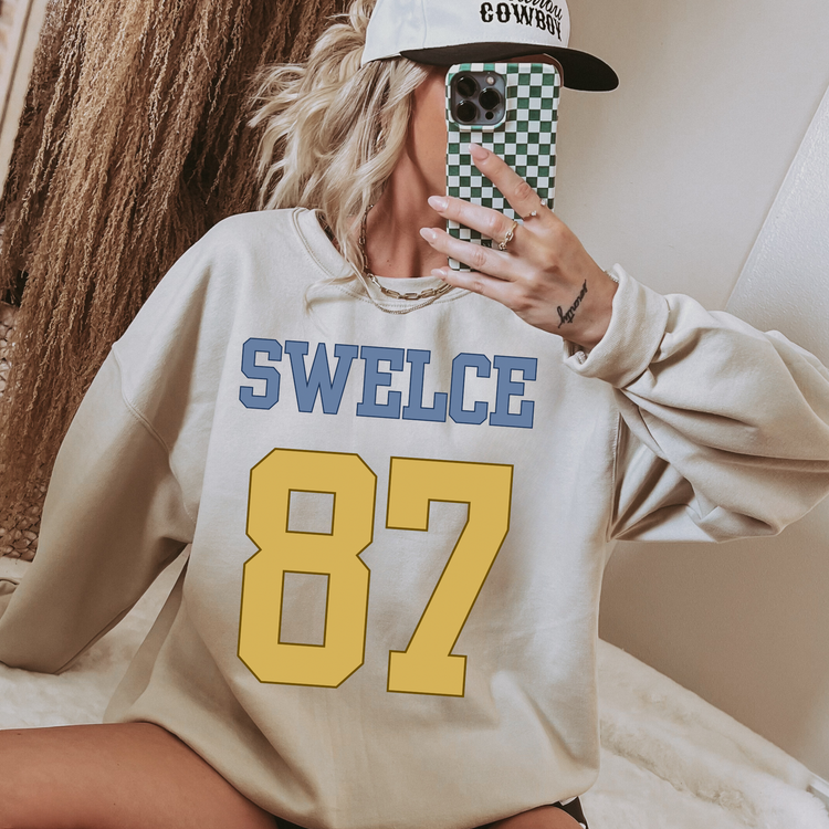 Swel(ce) 87 Blue DTF Transfer