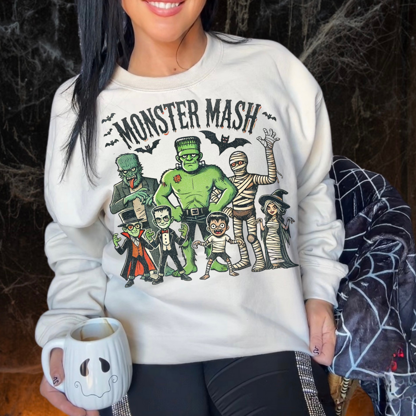 Monster Mash Vintage Halloween DTF Transfer