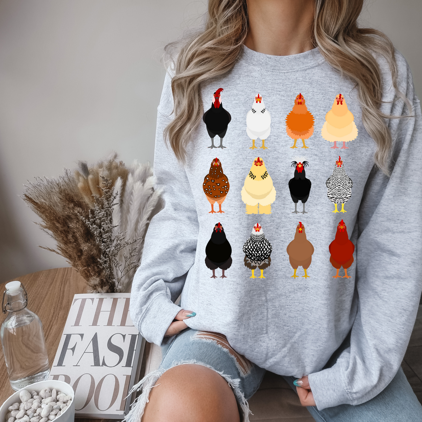 Chicken Variety DTF Transfer