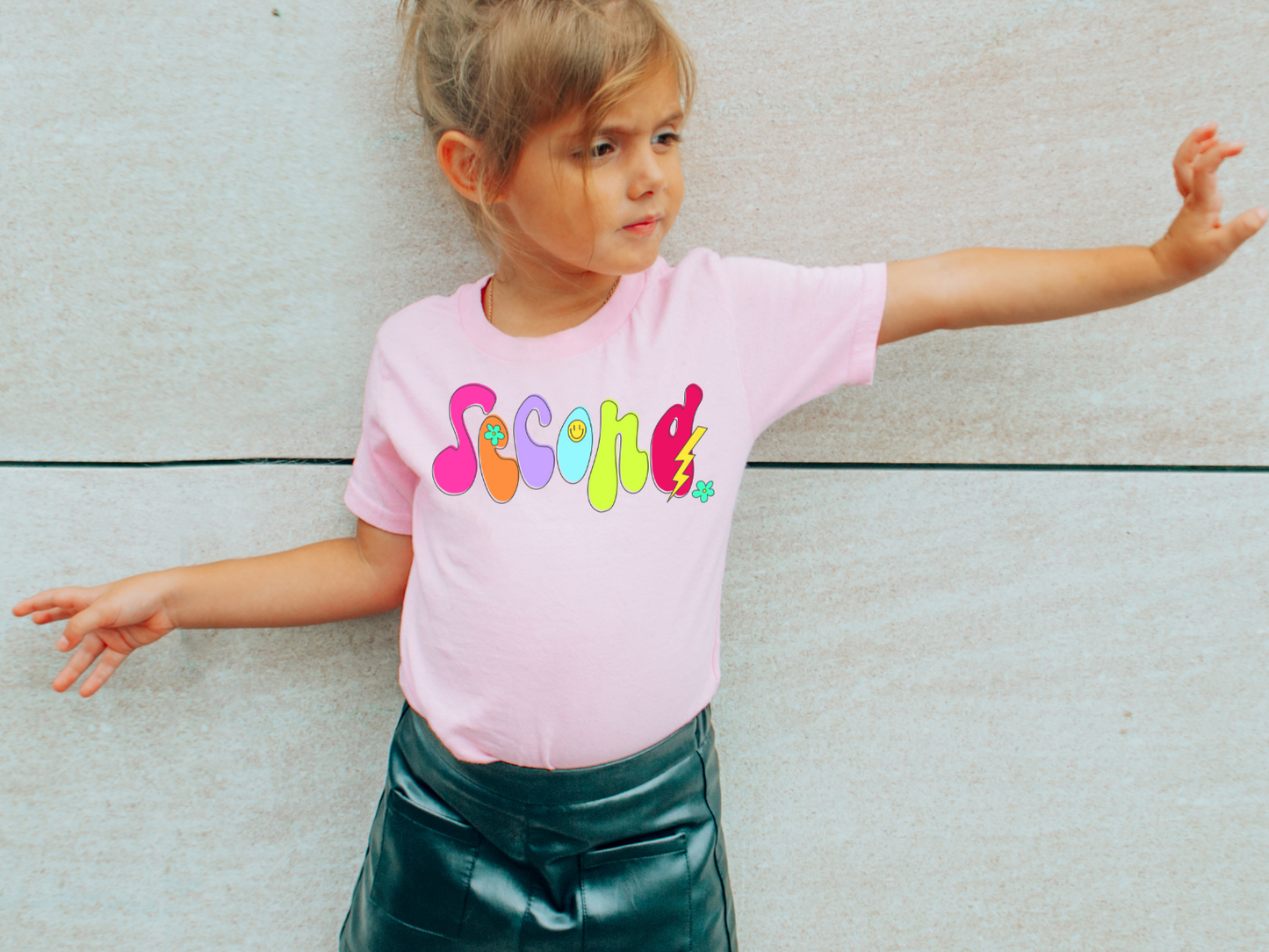 Retro Second Grade Back to School DTF Transfer