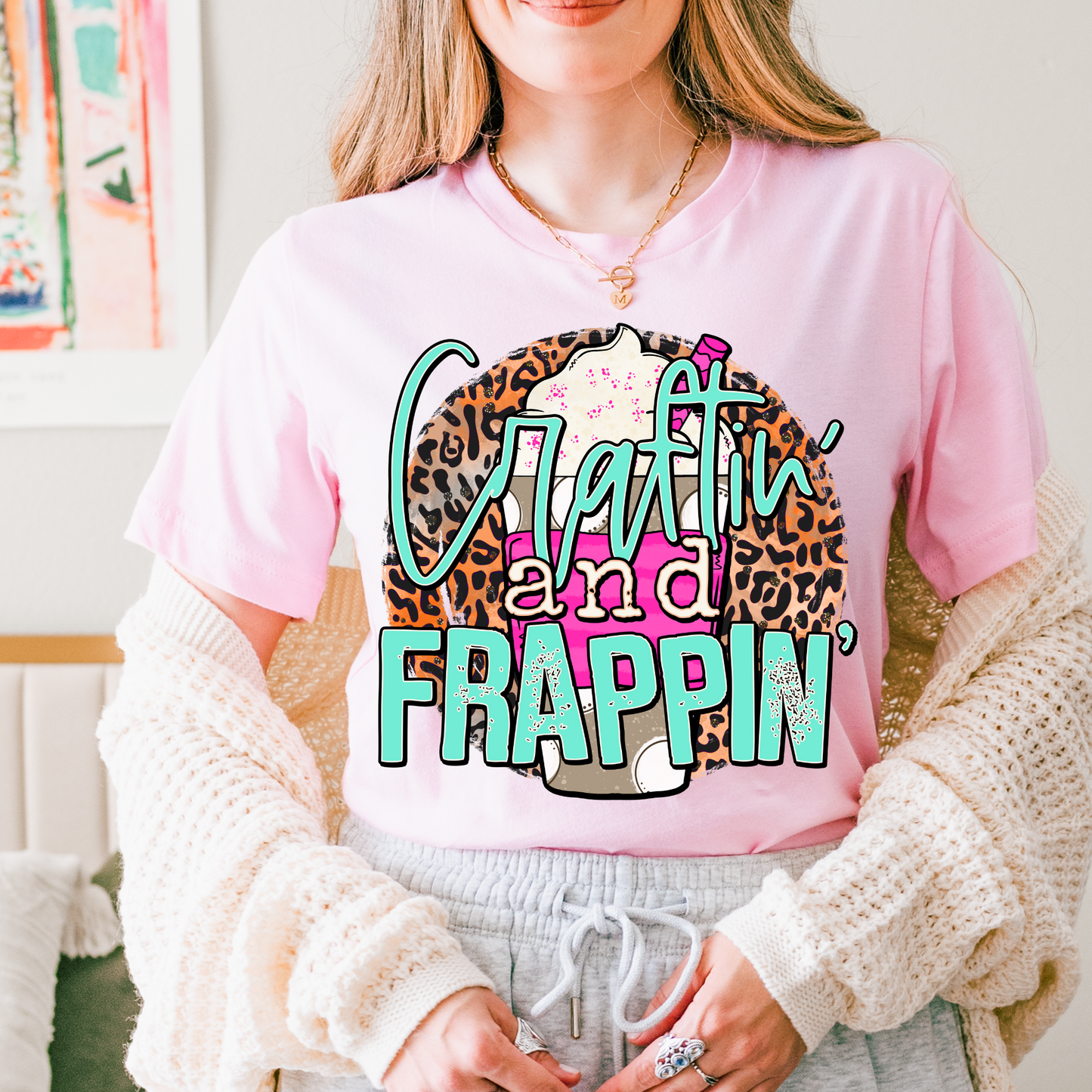Craftin' and Frappin' DTF Transfer