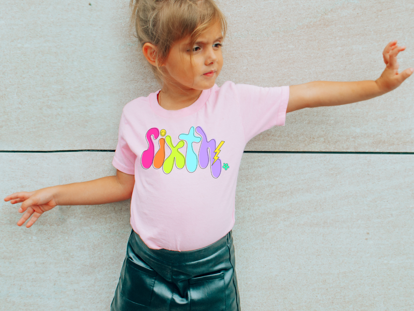 Retro Sixth Grade Back to School DTF Transfer