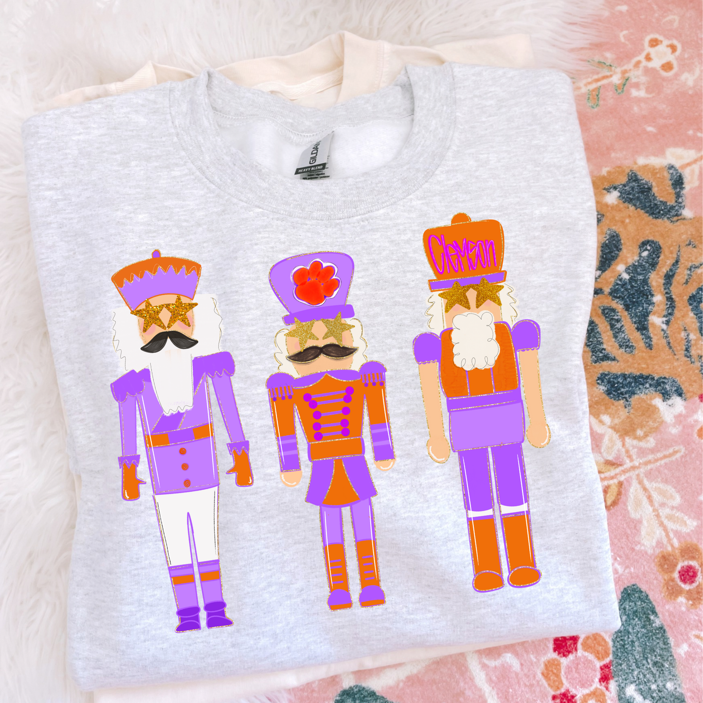 C Tigers Nutcracker DTF Transfer