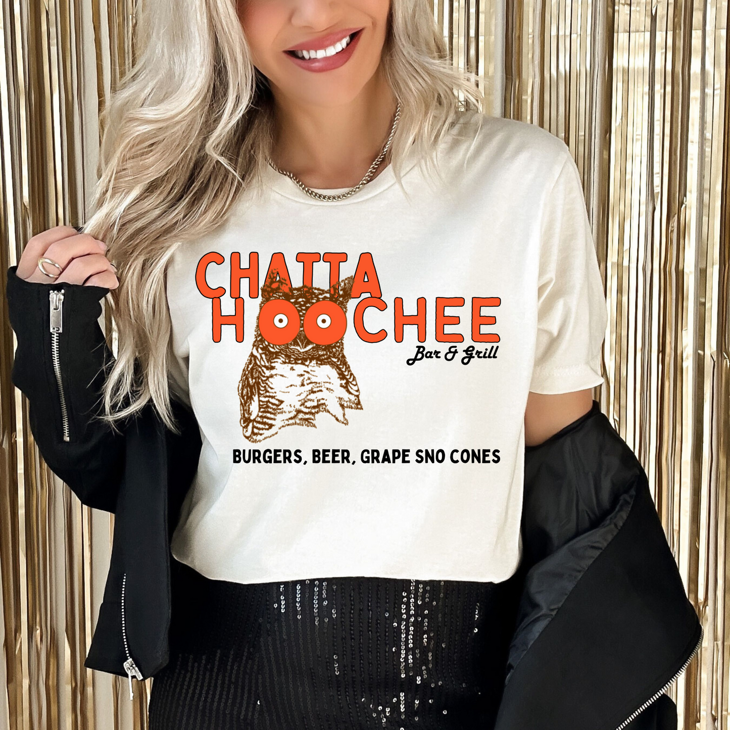 Burgers, Beer, & Grape Sno Cones DTF Transfer