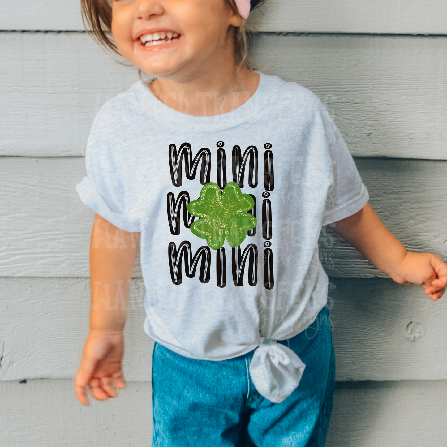 Mini Four Leaf Clover Exclusive Sublimation Transfer