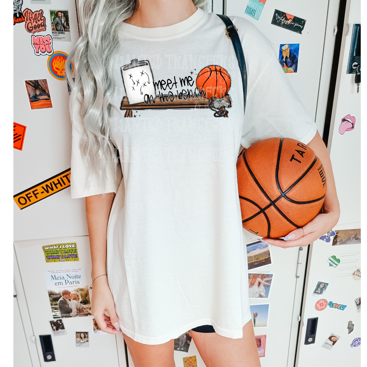 Meet Me on the Bench Basketball Exclusive Sublimation Transfer