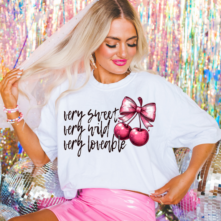 Very Sweet, Very Wild, Very Loveable Cherry PNG Digital Download