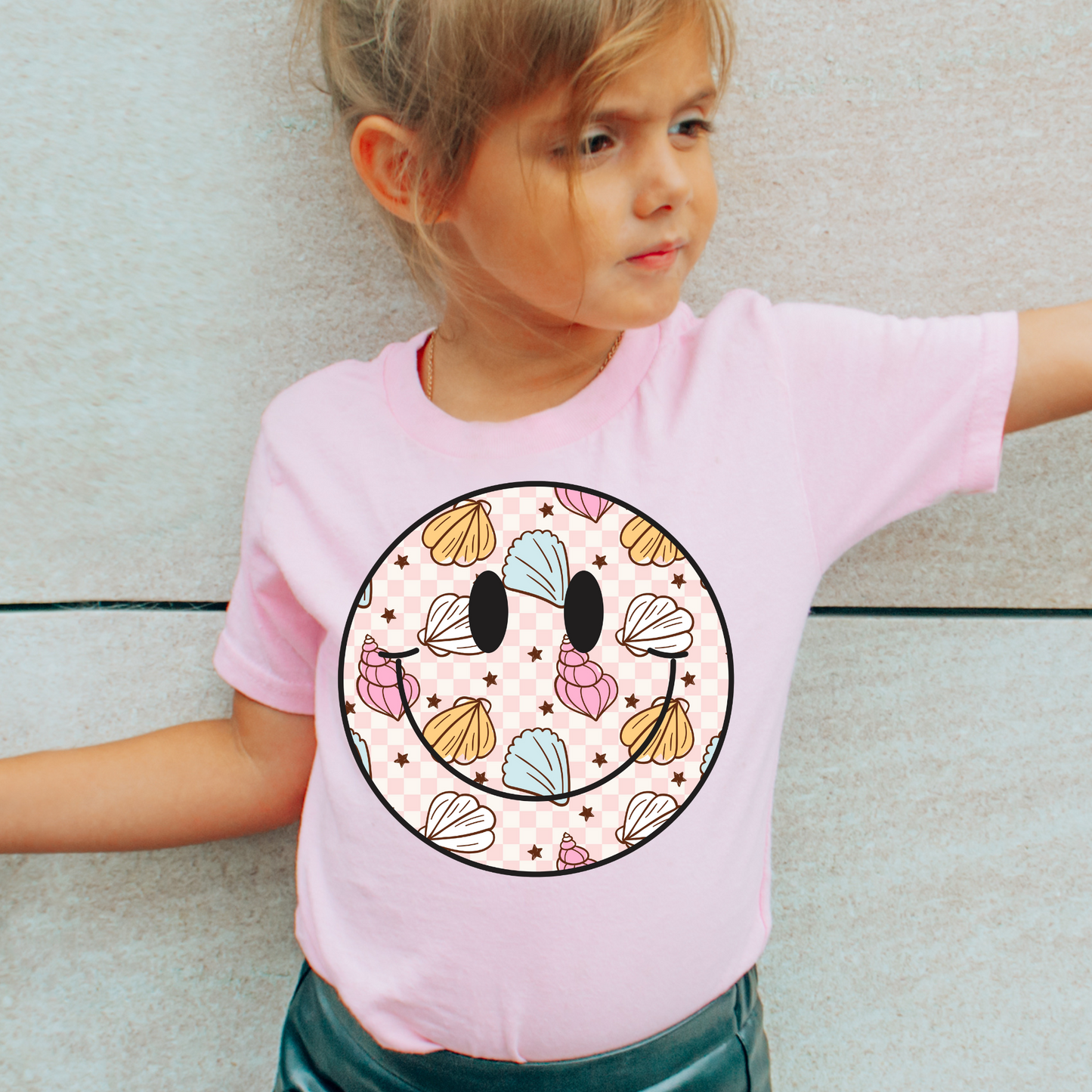 Summer Seashell Happiness DTF Transfer