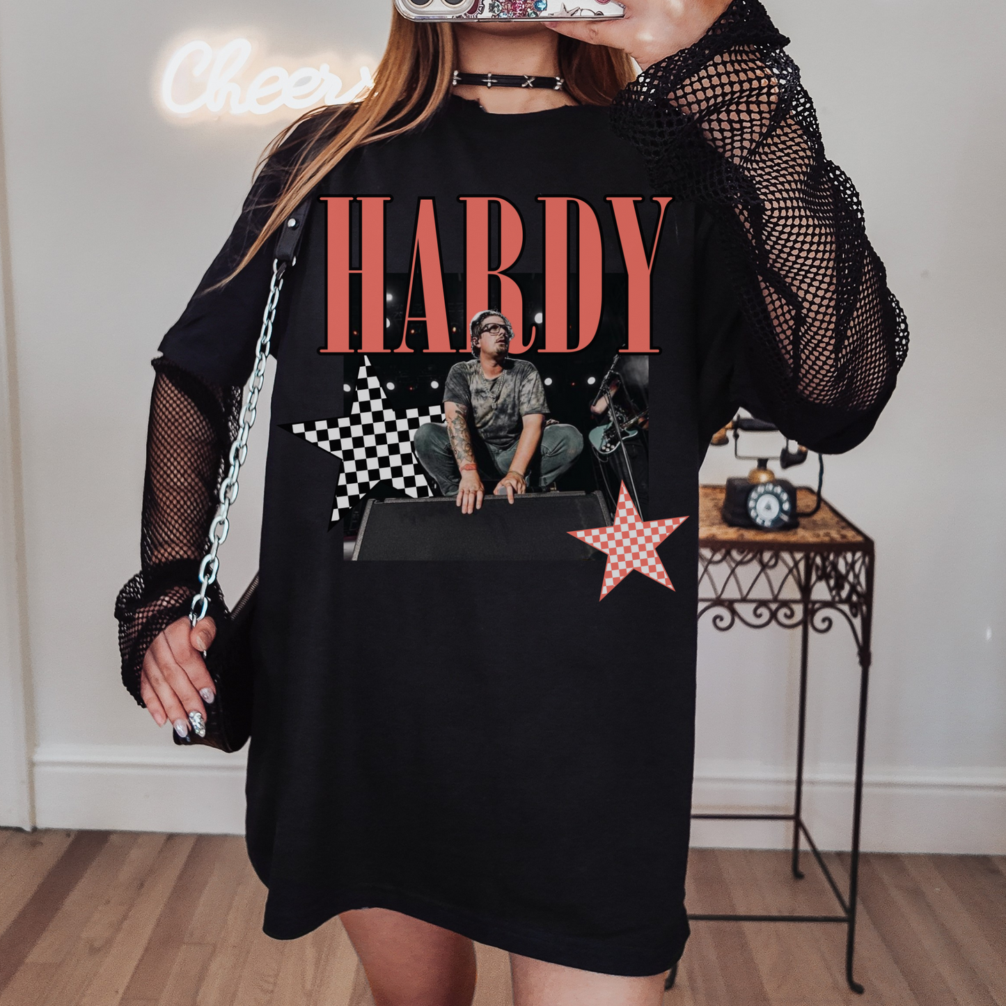 Vintage 90's Hardy DTF Transfer