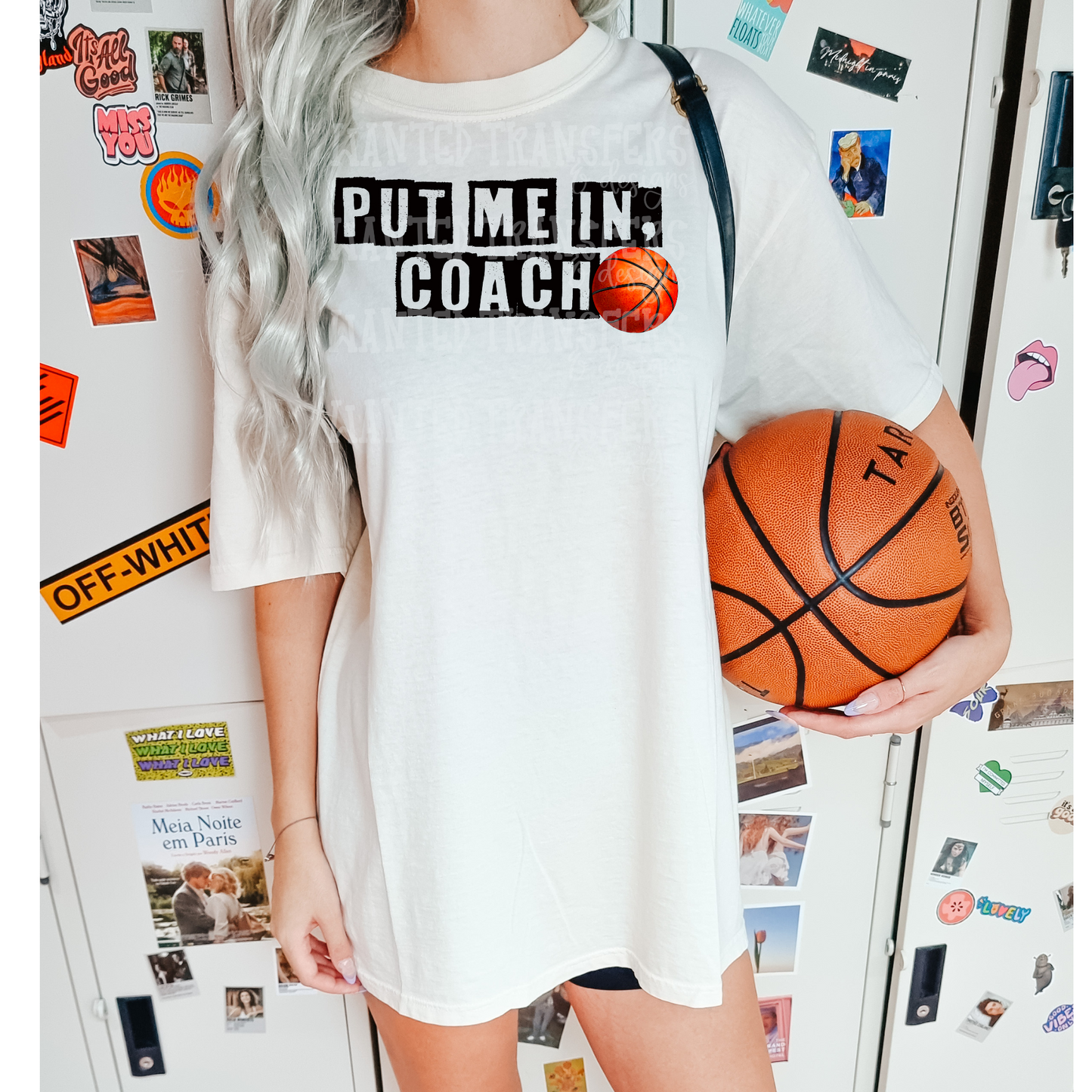 Put Me in Coach Basketball Exclusive Sublimation Transfer