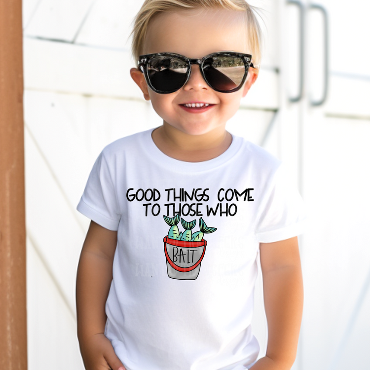 Red Bait Bucket Exclusive Sublimation Transfer