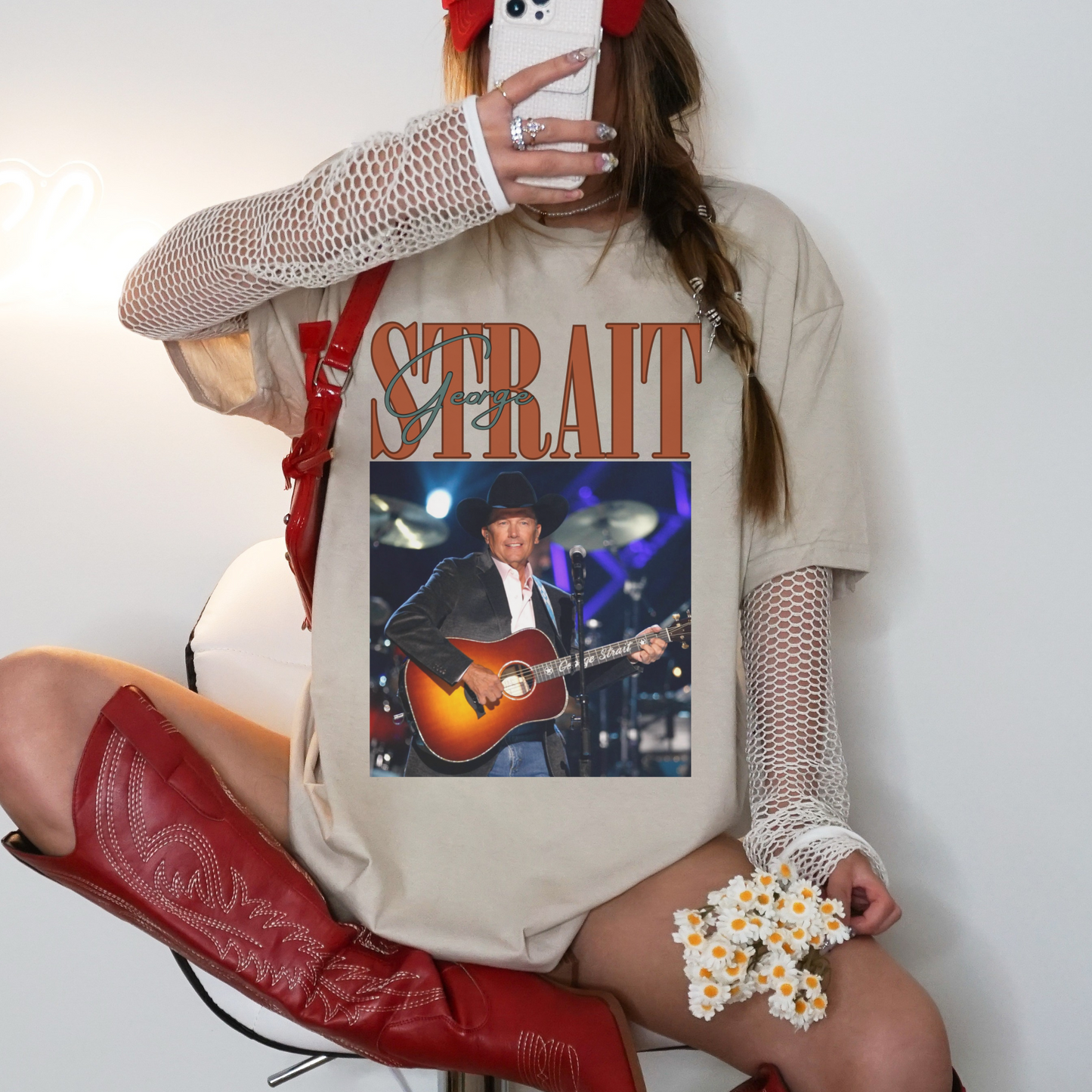 Vintage 90's Straight DTF Transfer