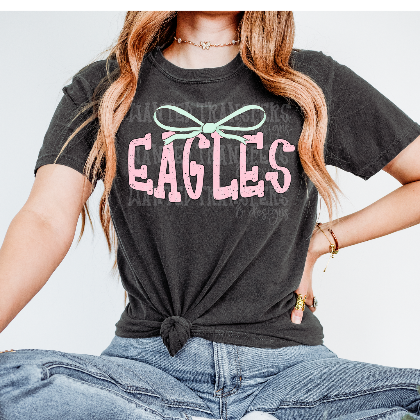 Pastel Mascot Eagles Exclusive Sublimation Transfer