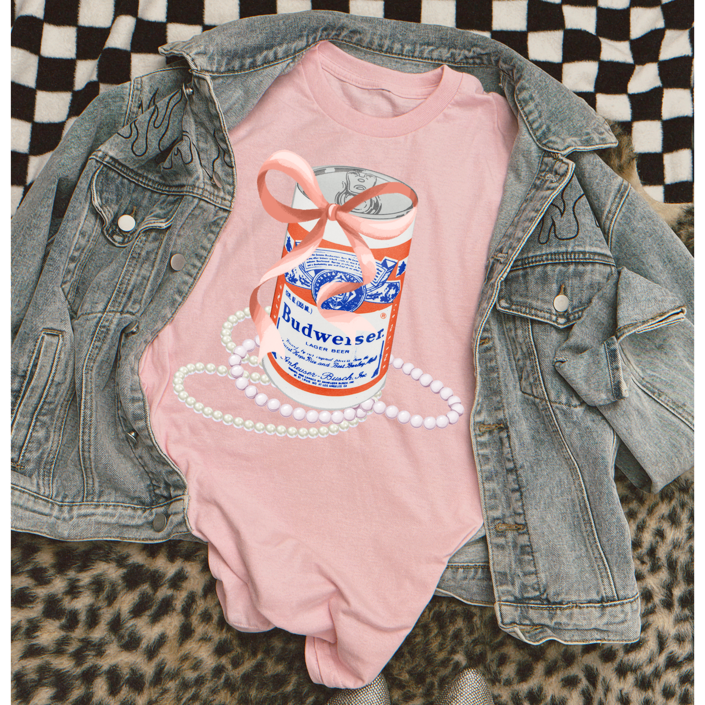 Budweiser Coquette DTF Transfer