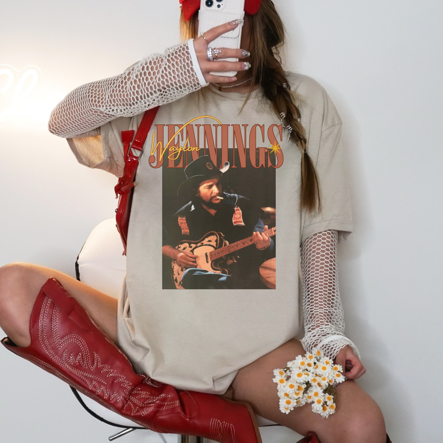 Vintage 90's Waylon DTF Transfer