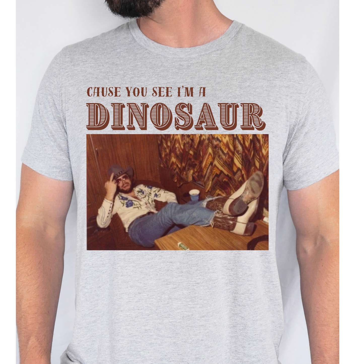 Hank Dinosaur DTF Transfer