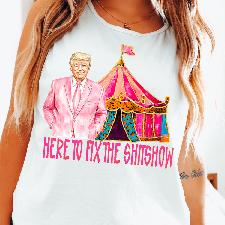 Here to Fix the Shitshow PNG Digital Download