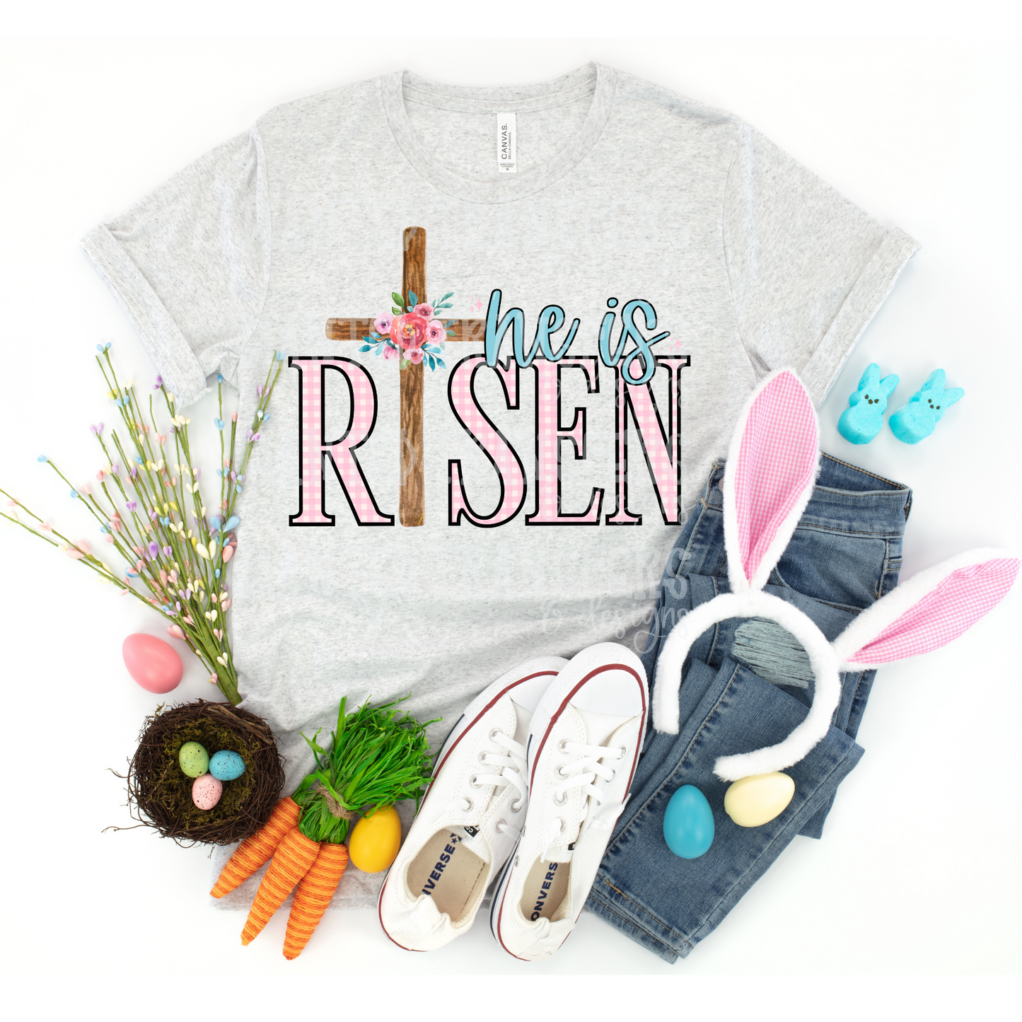 He is Risen (Easter) Exclusive Sublimation Transfer