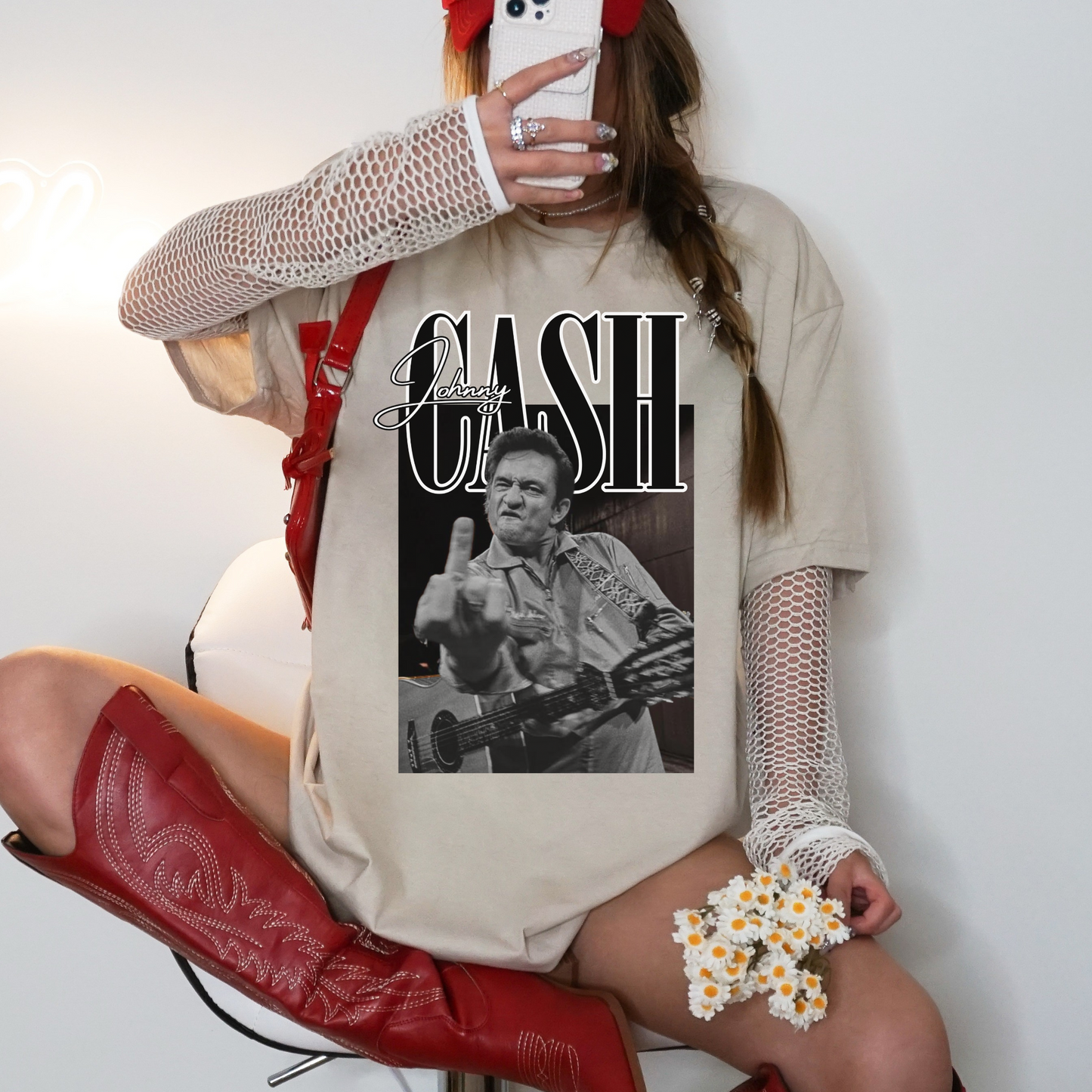 Vintage 90's Johnny DTF Transfer