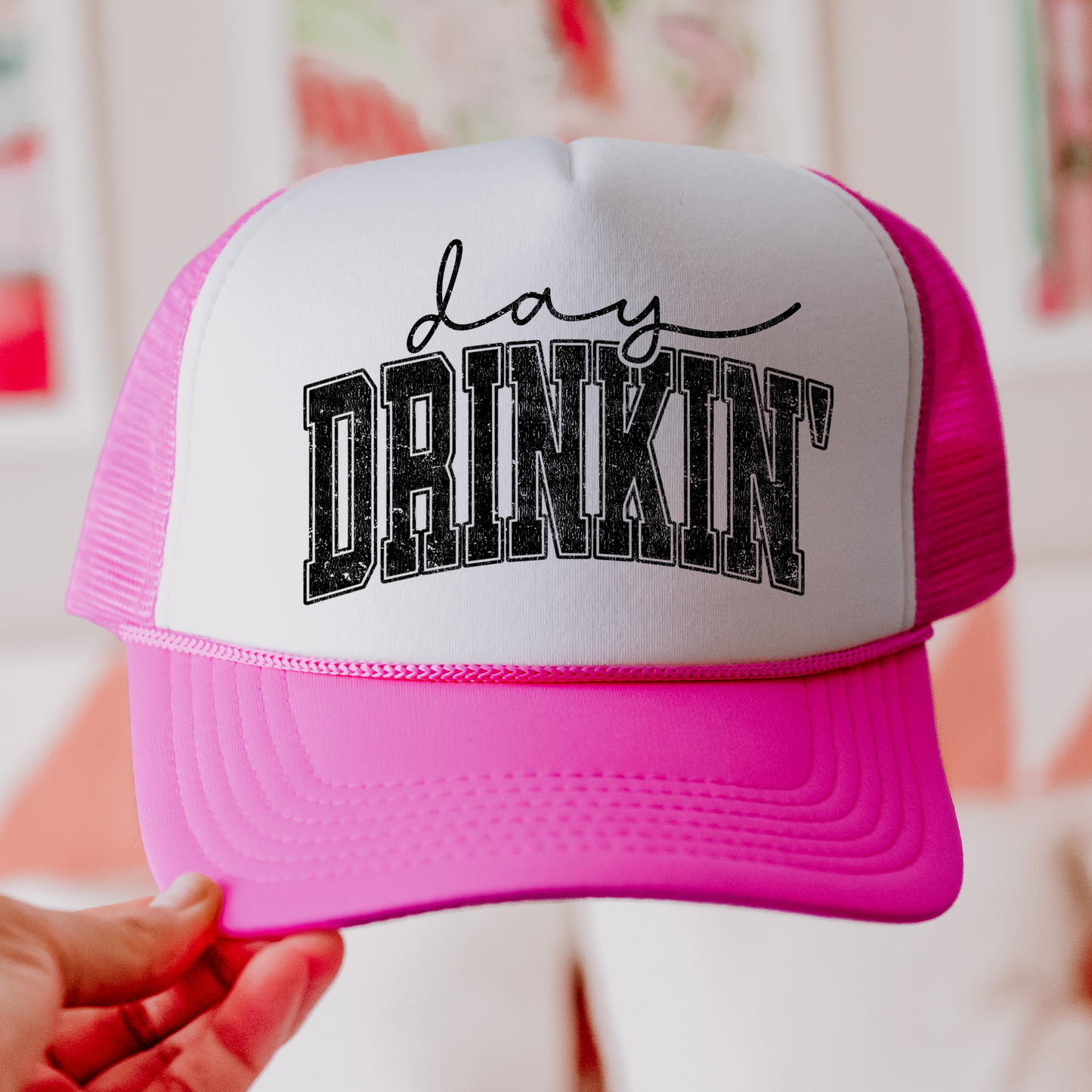 Day Drinkin' Black Font Summer DTF Transfer