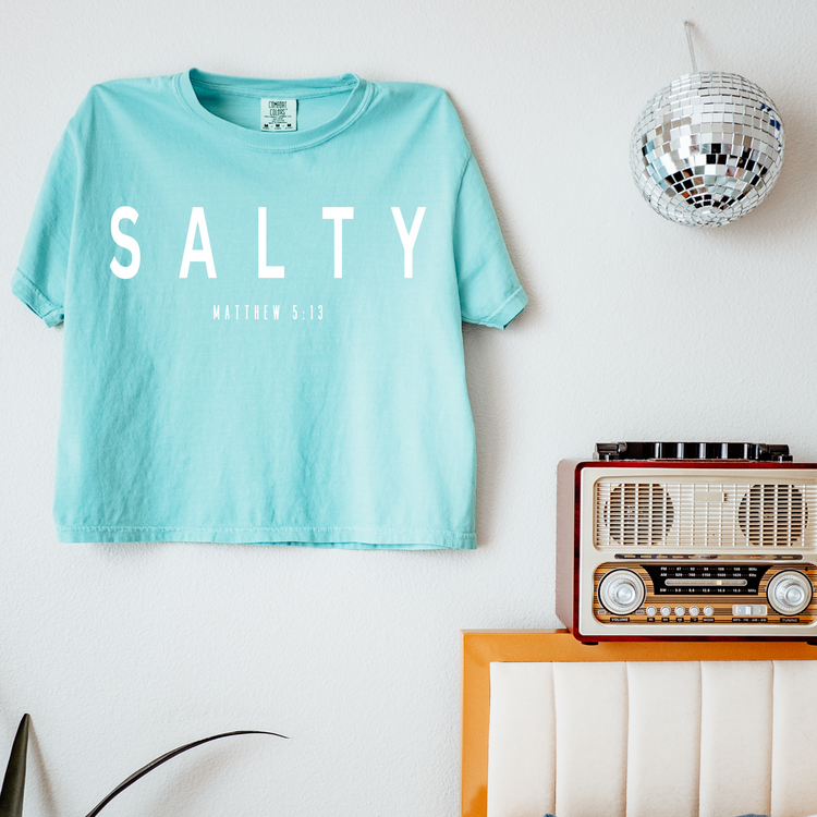 Salty Matthews 5:13 Faith Screen Print Transfer
