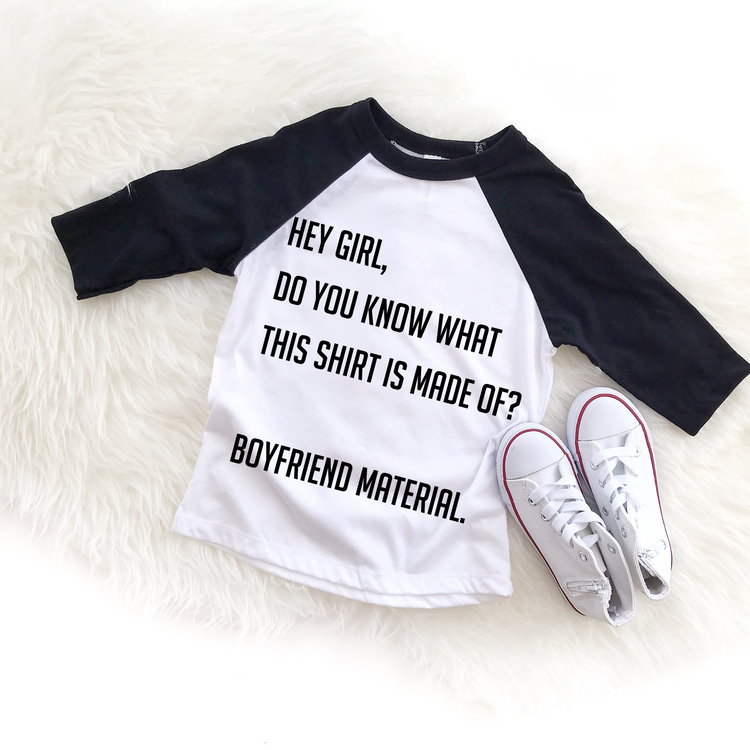 Hey Girl, Do You Know What this Shirt is Made of Black Font? Digital Download
