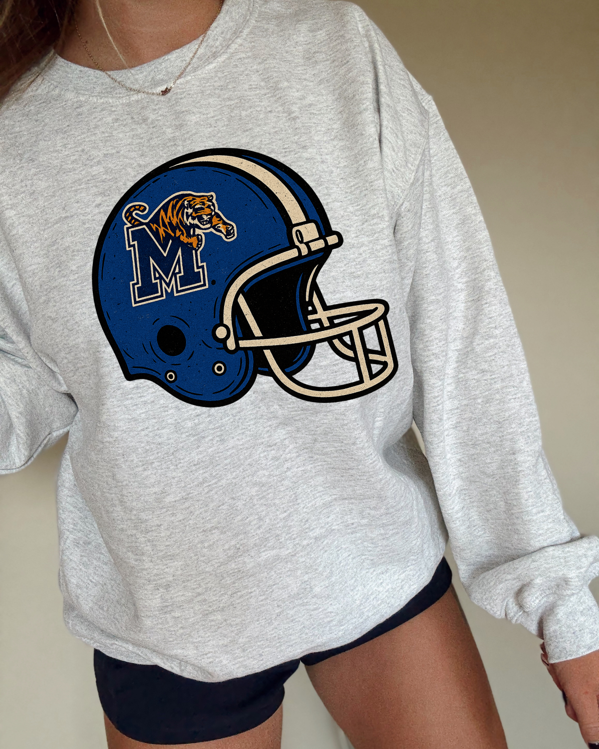 Vintage Helmet Memphis Tigers DTF Transfer