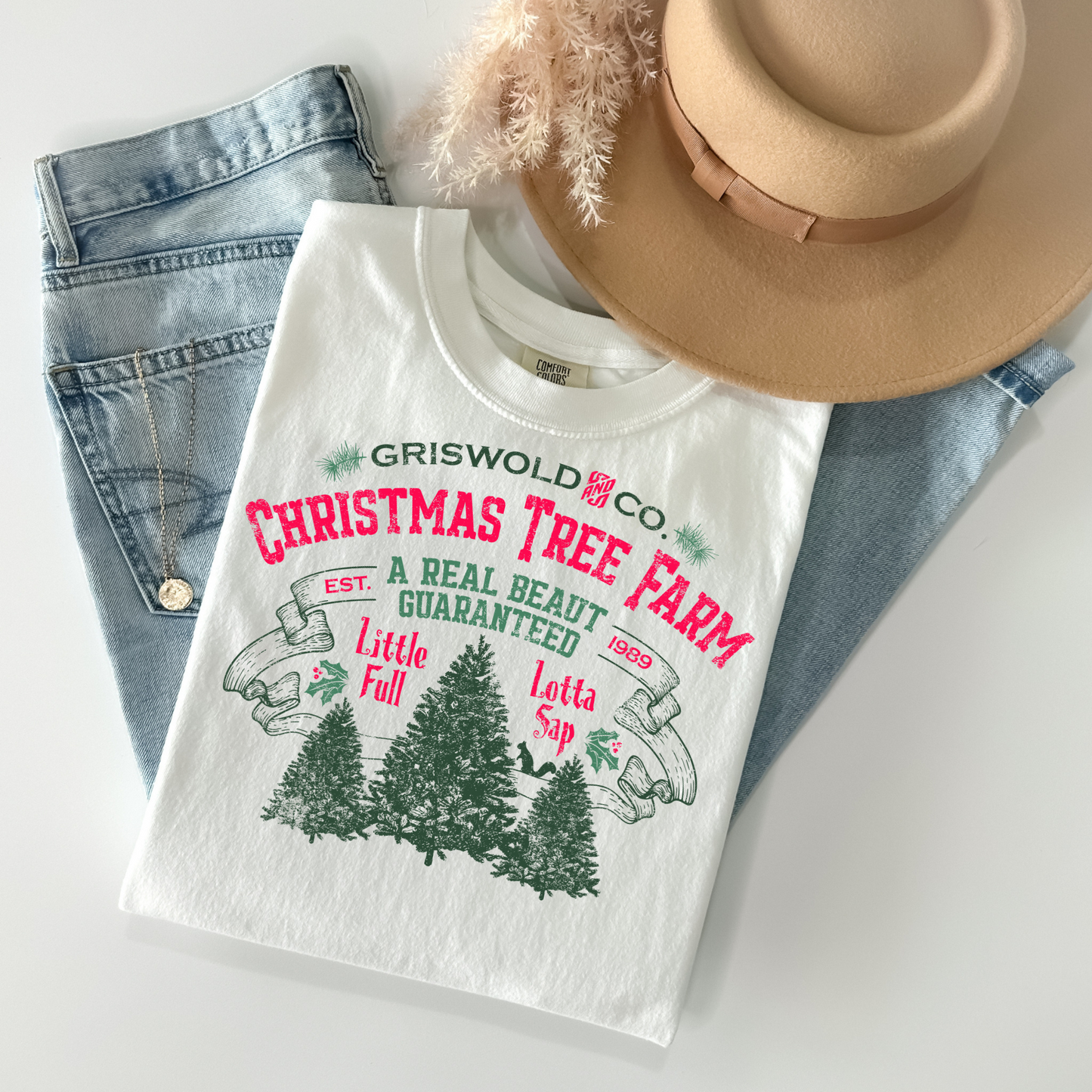 Christmas Tree Farm DTF Transfer