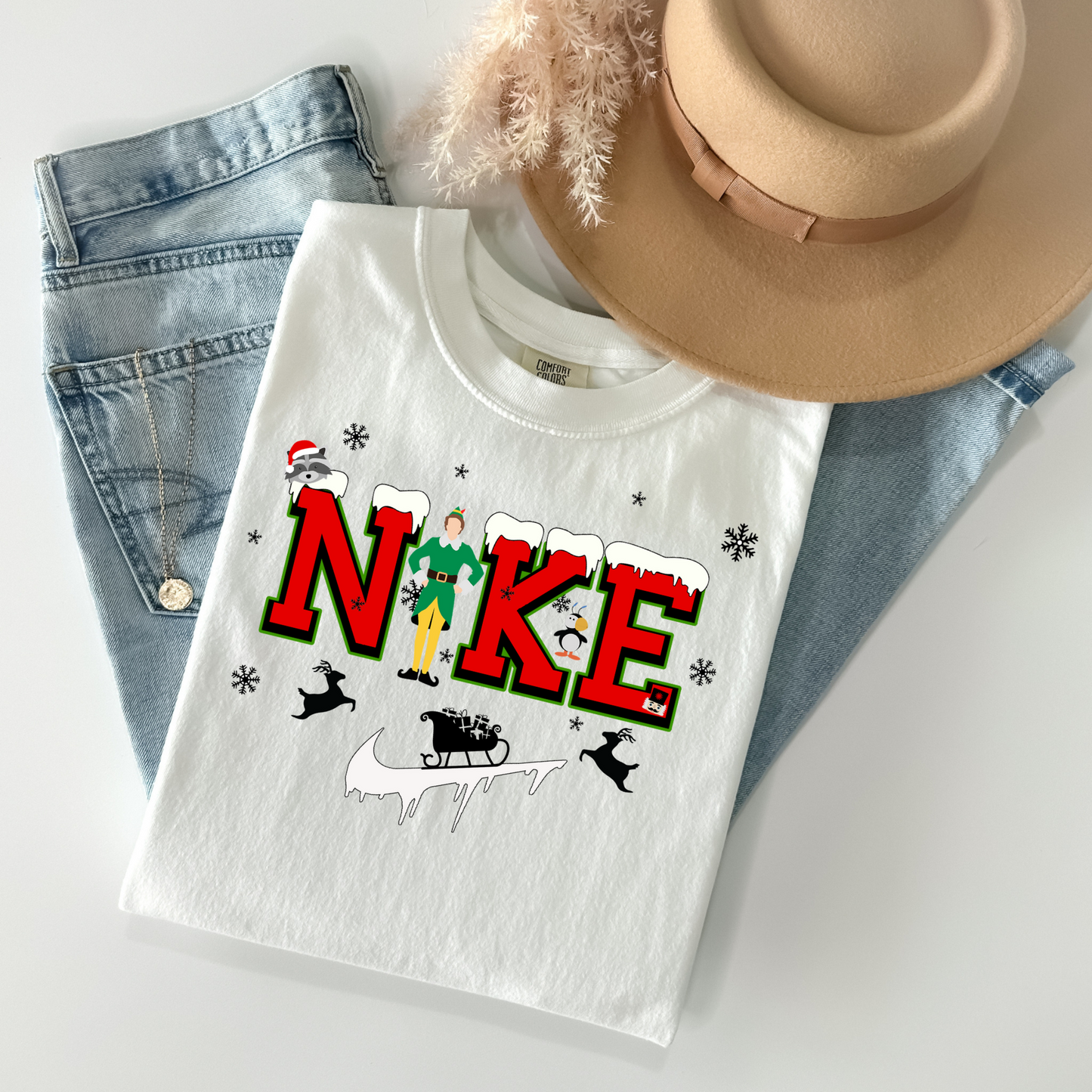 Elfie Checkmark DTF Transfer