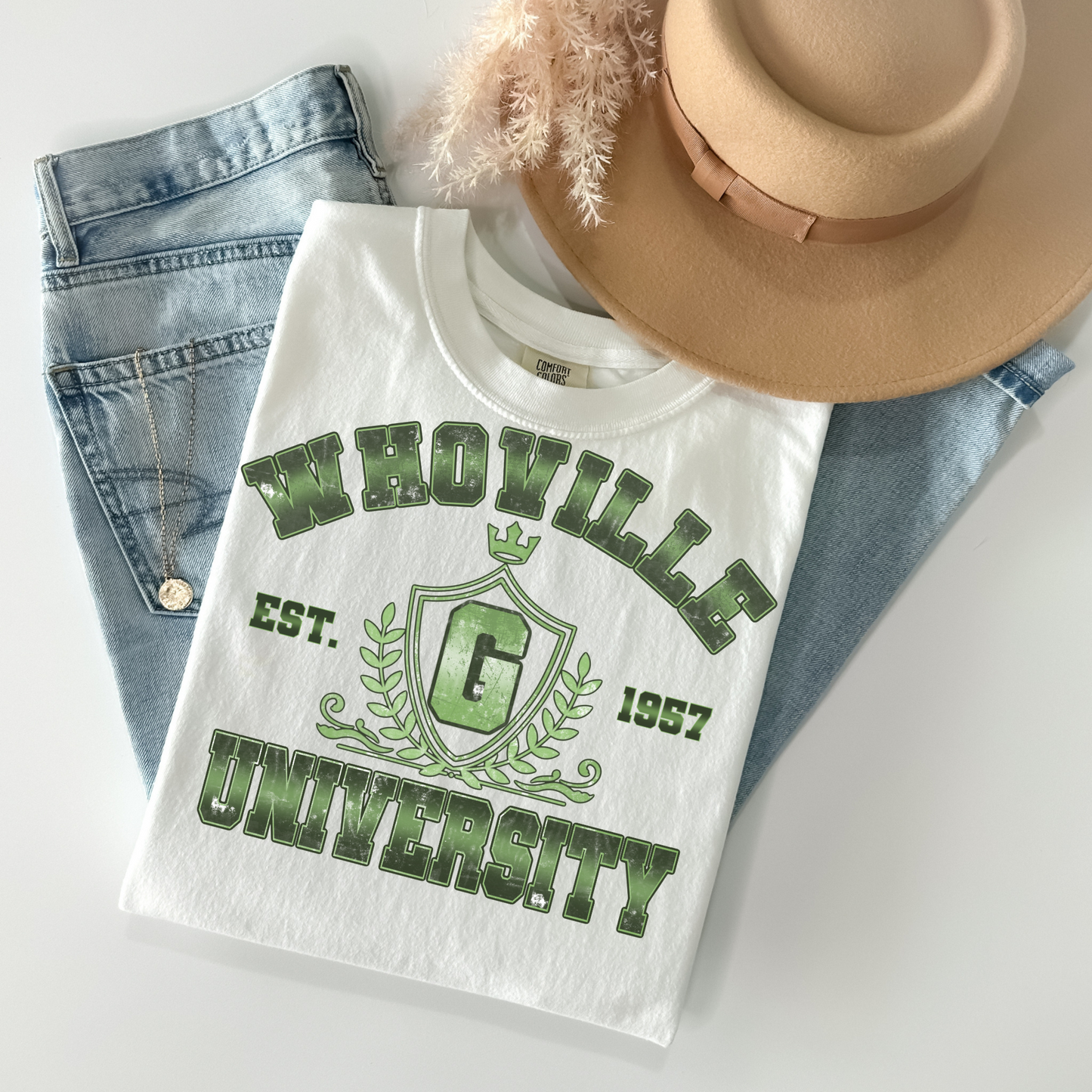 Who University DTF Transfer