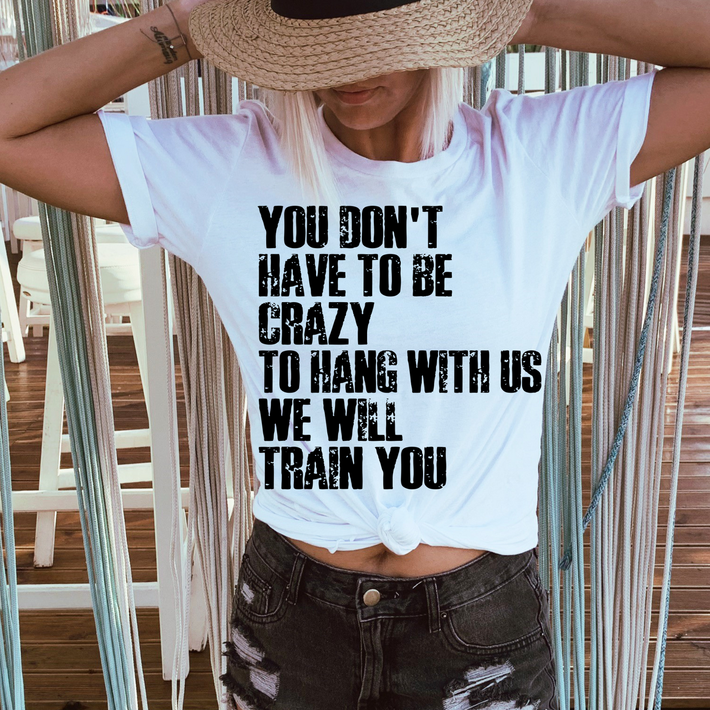 You Don't Have to be Crazy, We will Teach You Single Color Screen Print Transfer