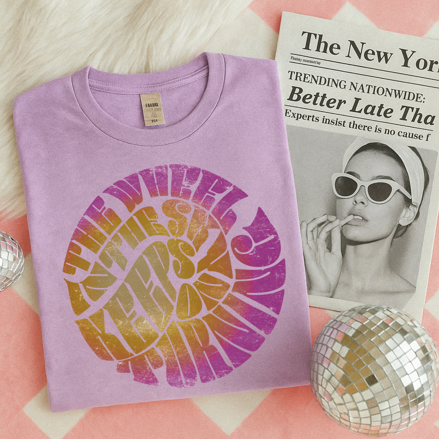 Wheel In The Sky DTF Transfer