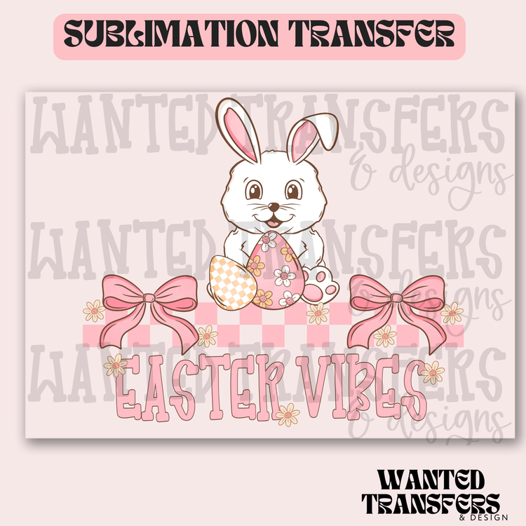Retro Easter Vibes Exclusive Sublimation Transfer