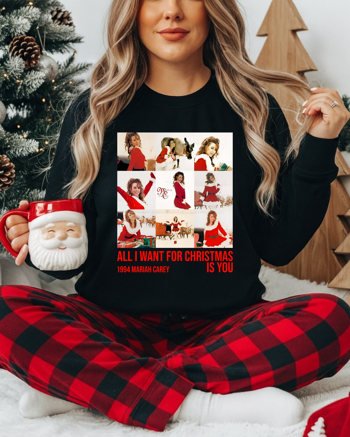 All I Want For Christmas DTF Transfer