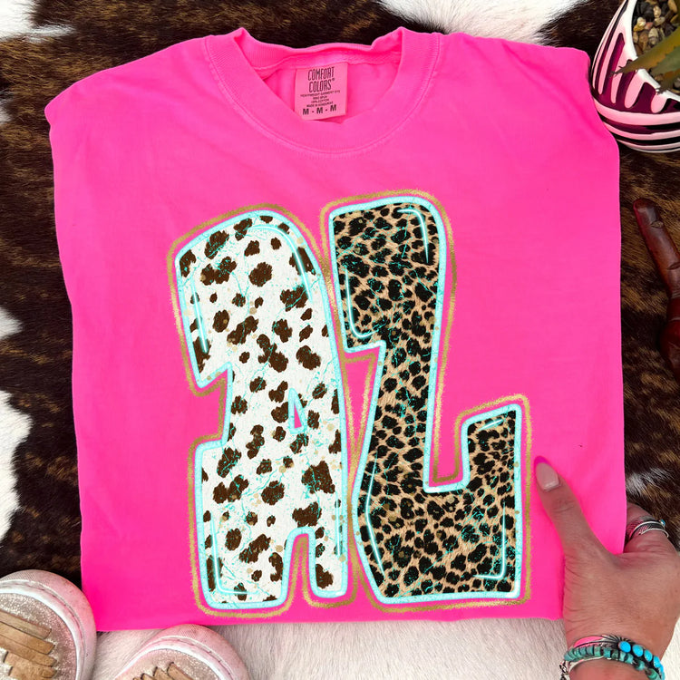 Animal Print Alabama DTF Transfer
