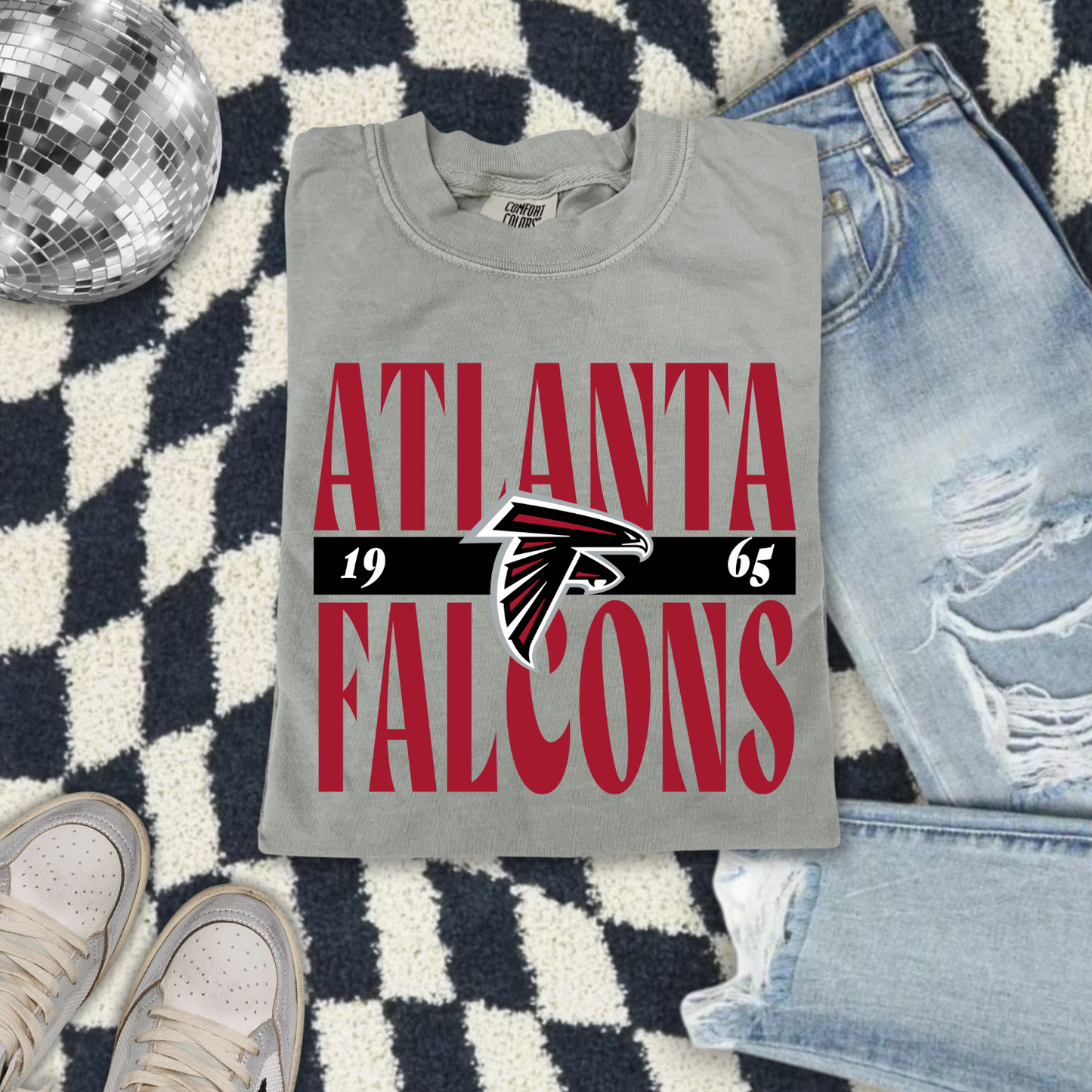 Atlanta Falcons Score DTF Transfer