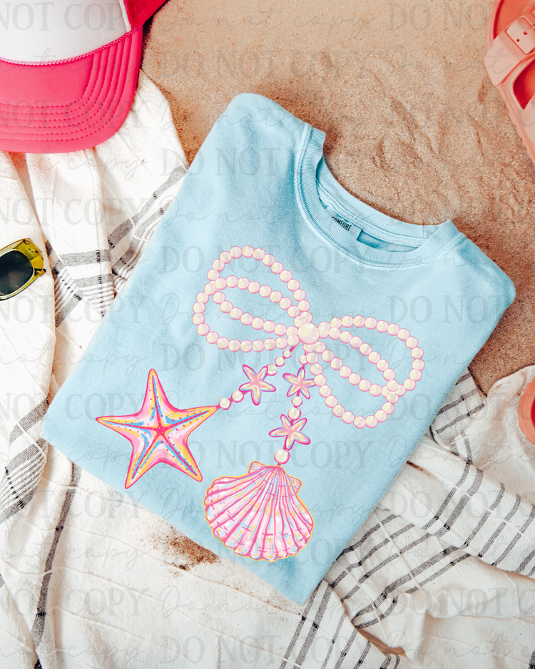 Seashell Coquette DTF Transfer
