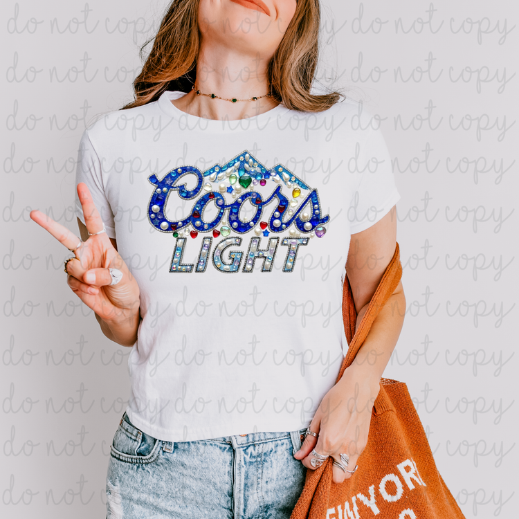 Coors Light DTF Transfer