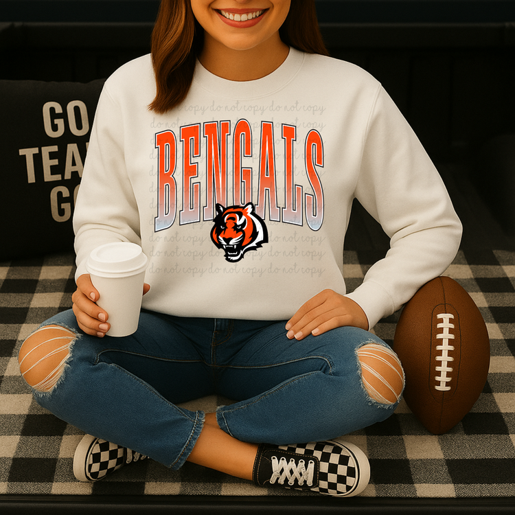 Bengals DTF Transfers