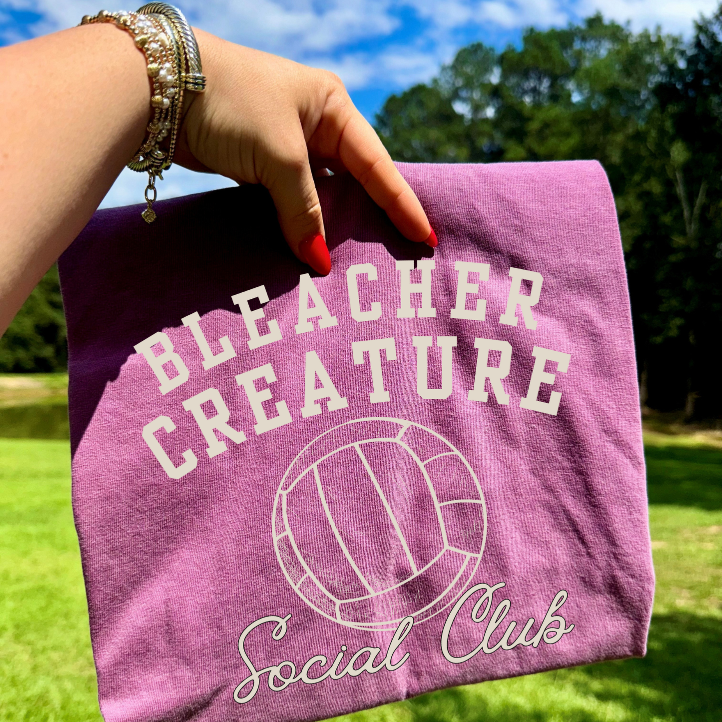 Bleacher Creature Volleyball DTF Transfer