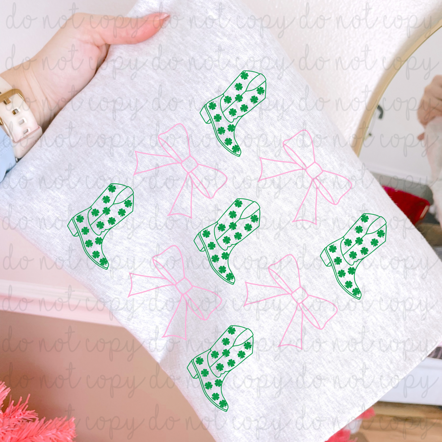 Boots And Bows DTF Transfer