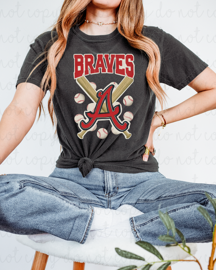 Braves DTF Transfer