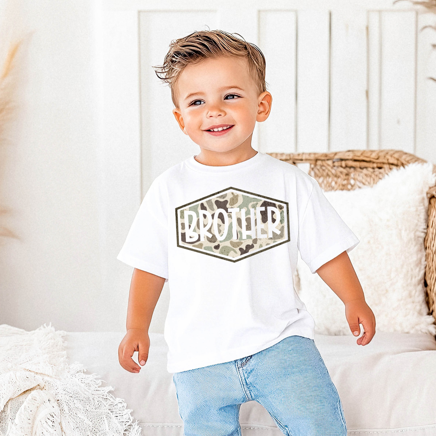 Camo Patch Brother DTF Transfer