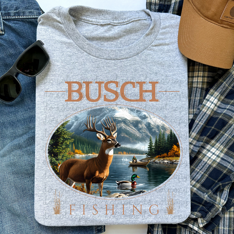 Busch Fishing DTF Transfer