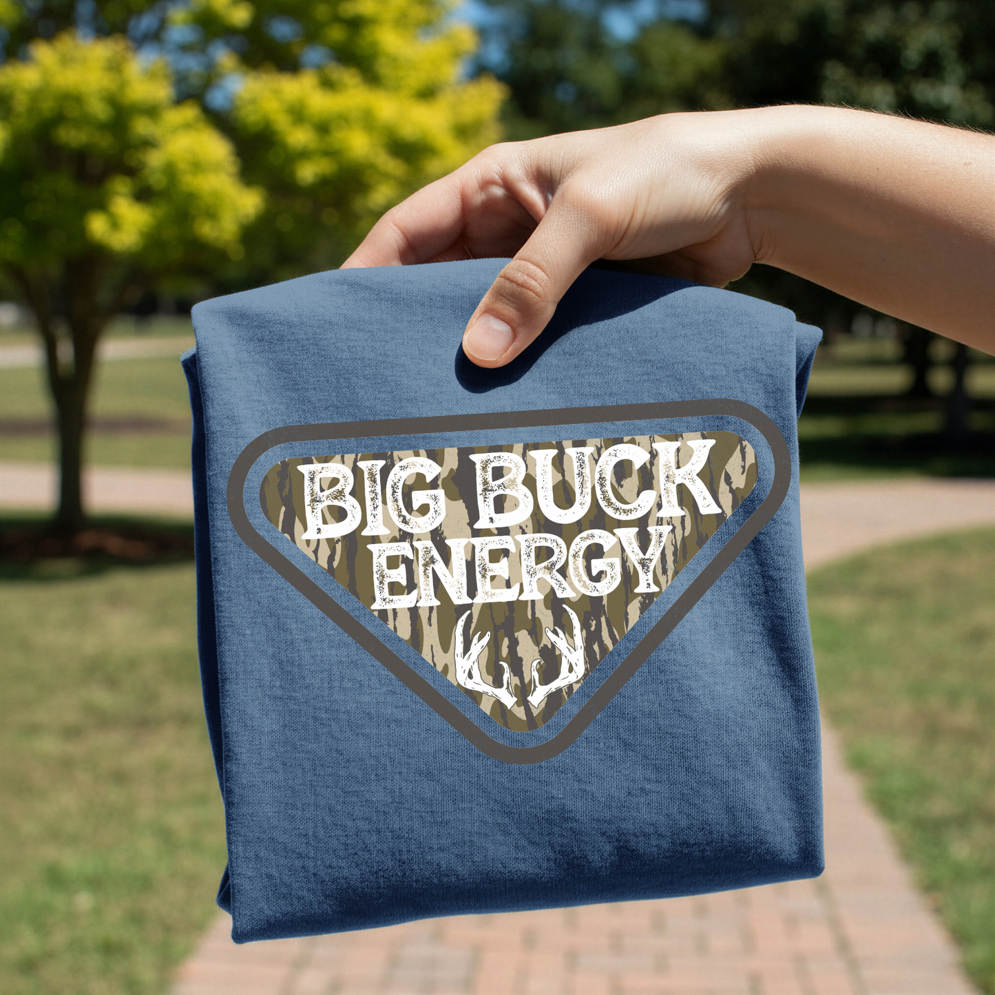 Camo Big Buck Energy DTF Transfer