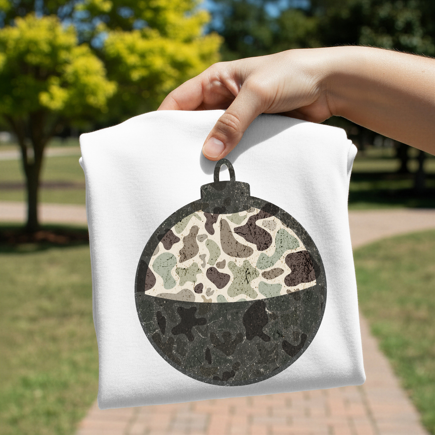 Camo Bobber DTF Transfer