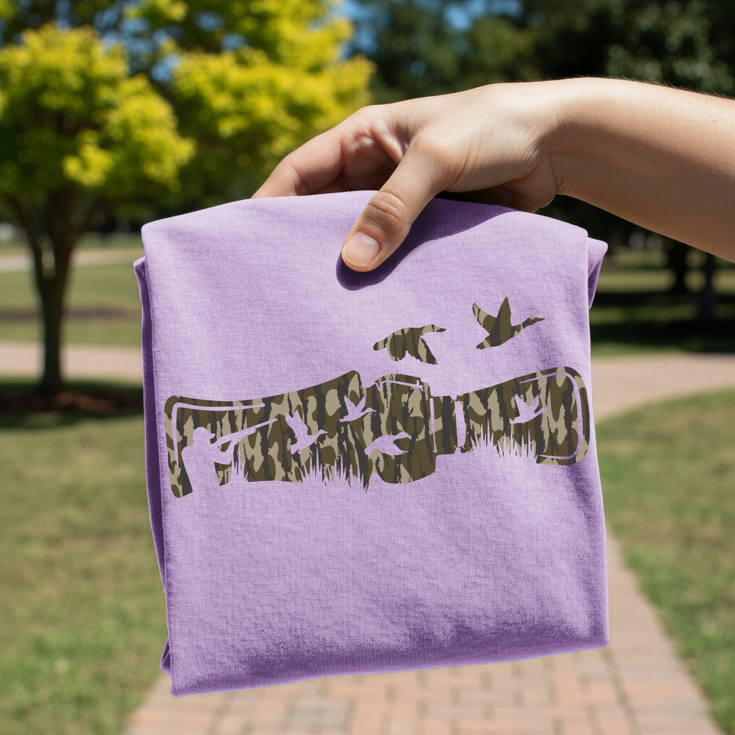 Camo Duck Hunting DTF Transfer