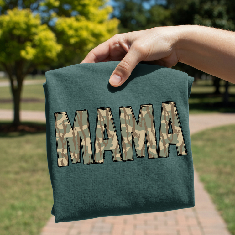 Camo Mama DTF Transfer