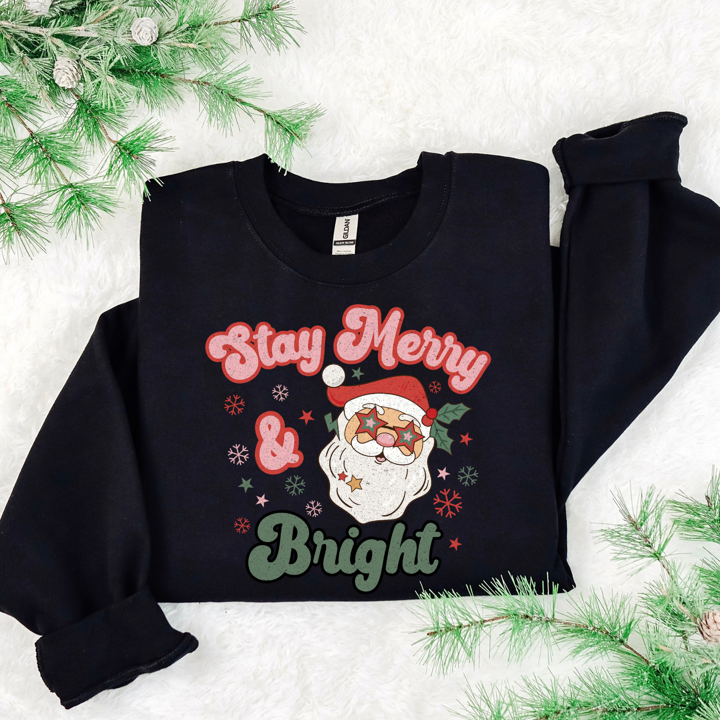 Stay Merry & Bright DTF Transfer