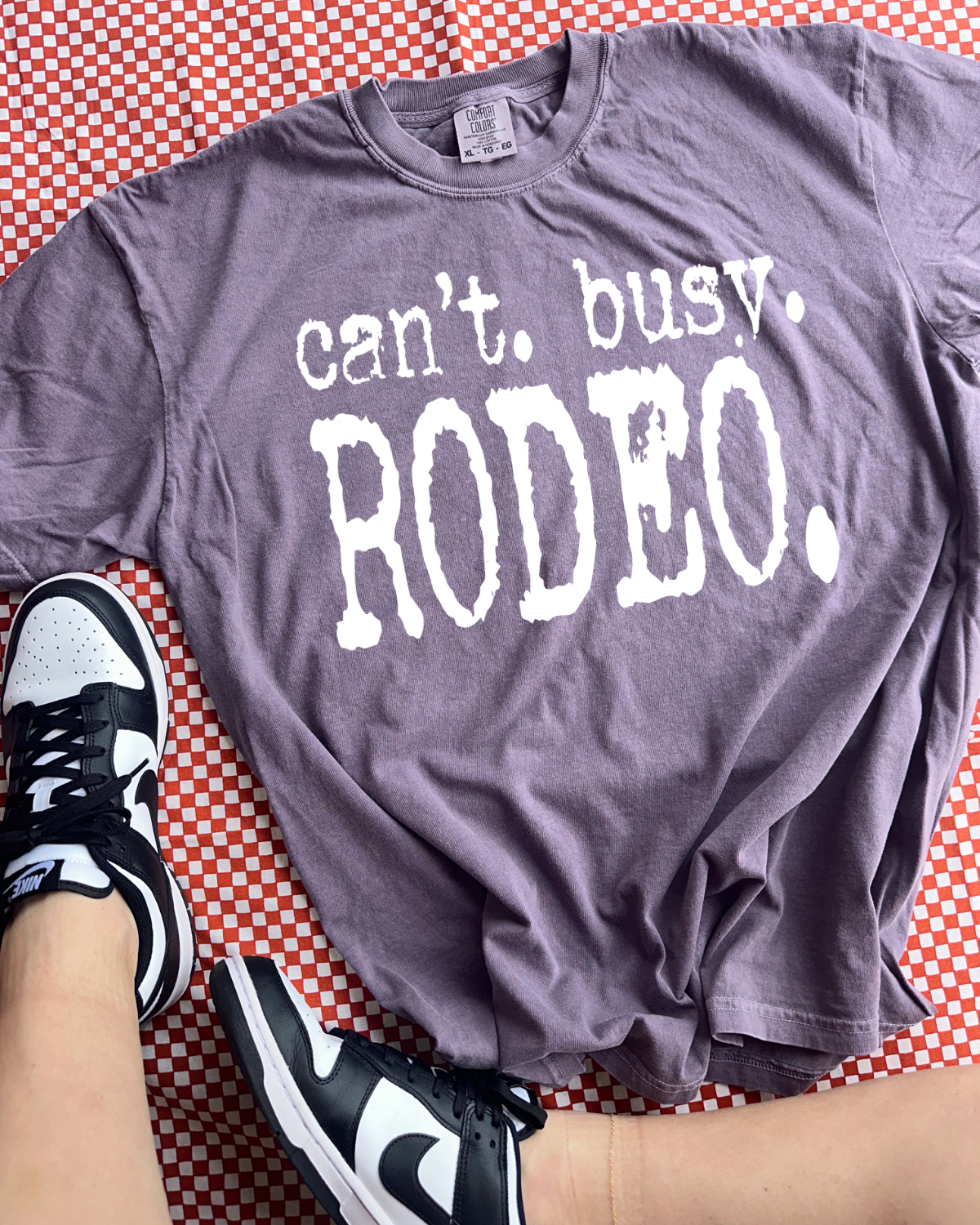 Can't. Busy. Rodeo. DTF Transfer